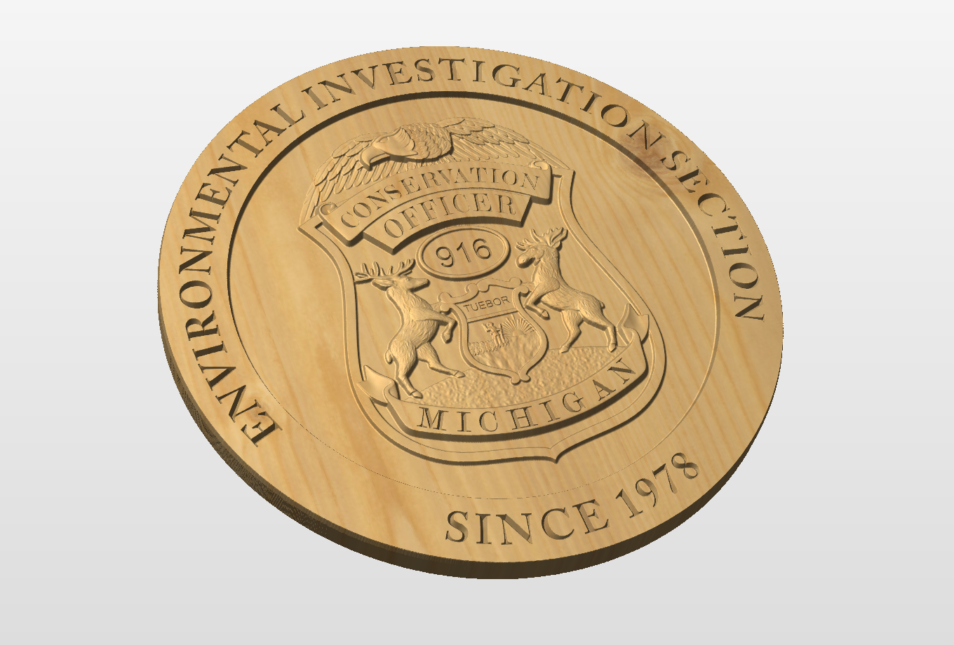 Michigan Conservation Officer Sign
